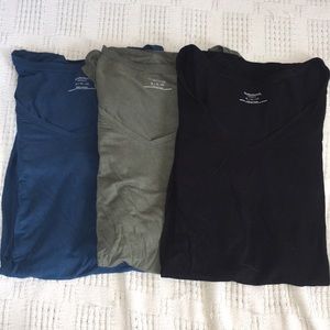 🌈3 Motherhood Maternity Long Sleeve Tees XL